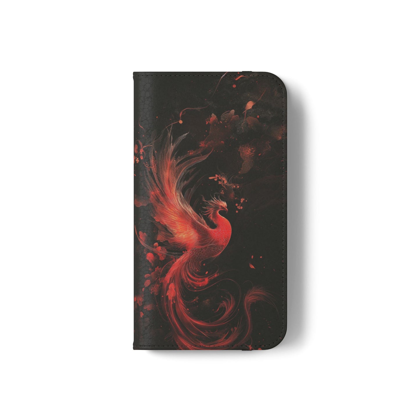 Crimson Phoenix - Wallet Flip Case