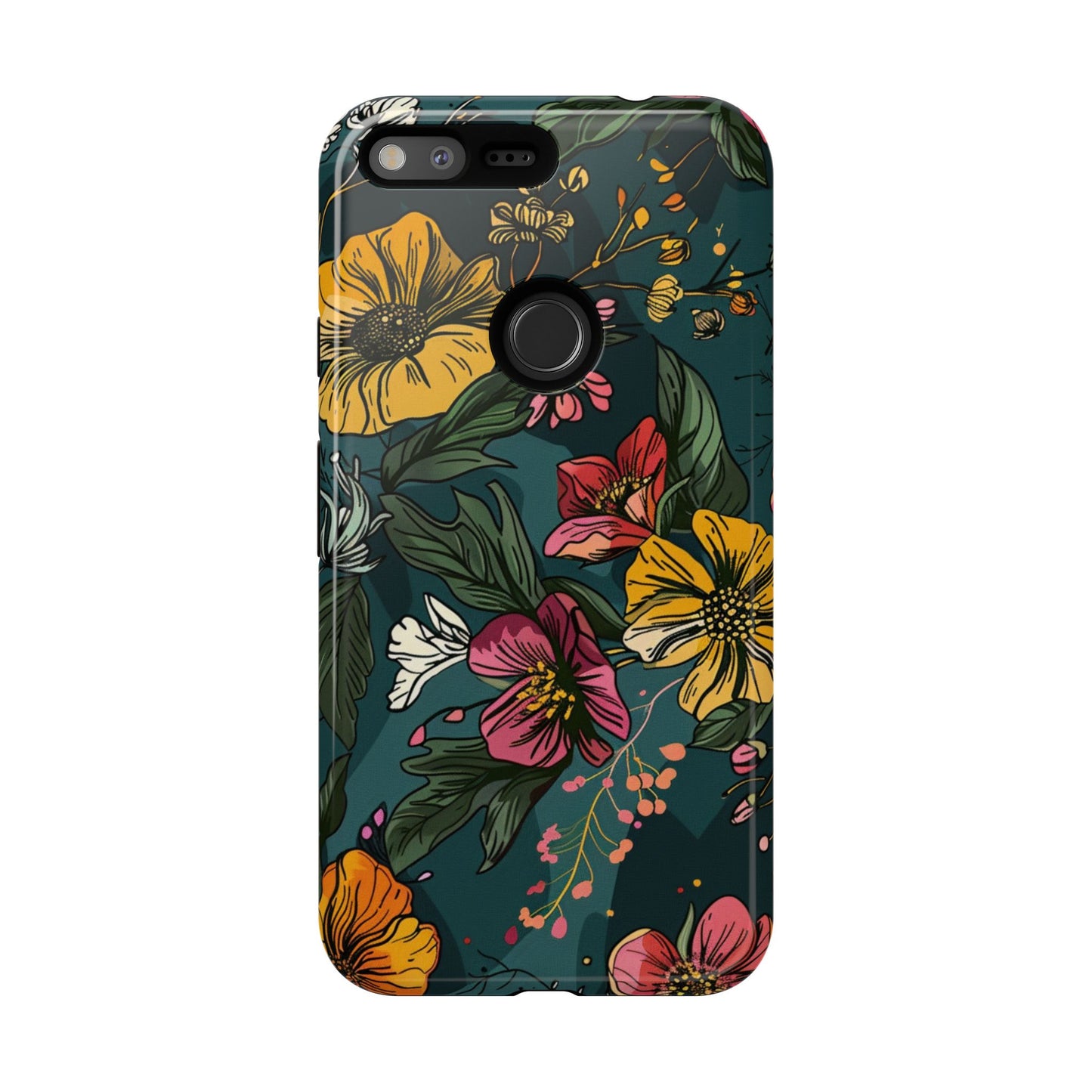 Vintage Floral Bloom – Tough Google Pixel Case