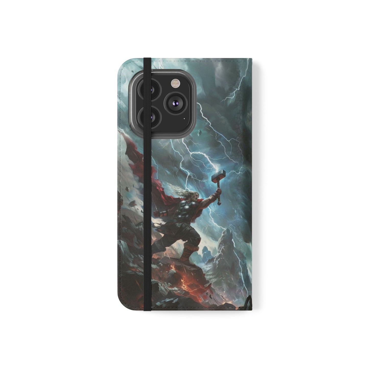 Thor Lightning Storm - Wallet Flip Case