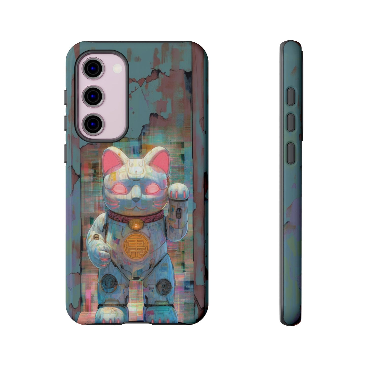 Cyber Lucky Cat - Tough Samsung Galaxy Case
