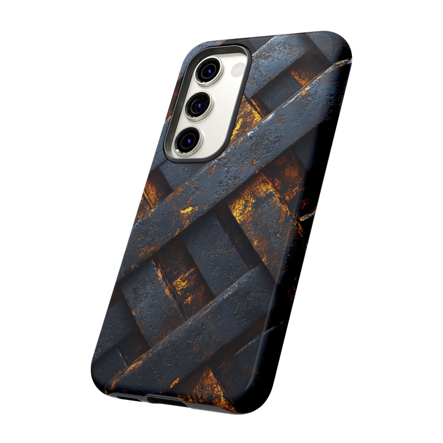 Geometric Interlocking Pattern Phone Case - iPhone, Google Pixel, Samsung Galaxy