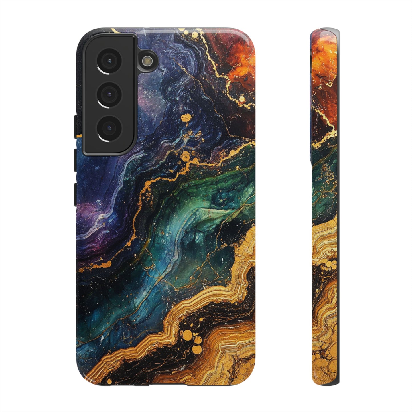 Cosmic Agate Veins – Tough Samsung Galaxy Case