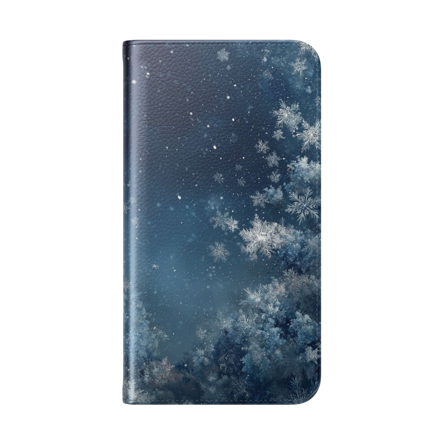 Winter Snowflakes - Wallet Flip Case