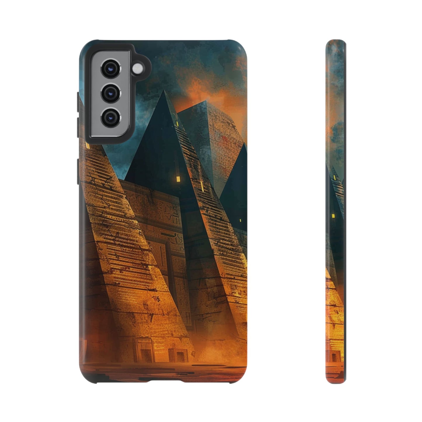 Ancient Egyptian Pyramids Sunset - Tough Samsung Galaxy Case