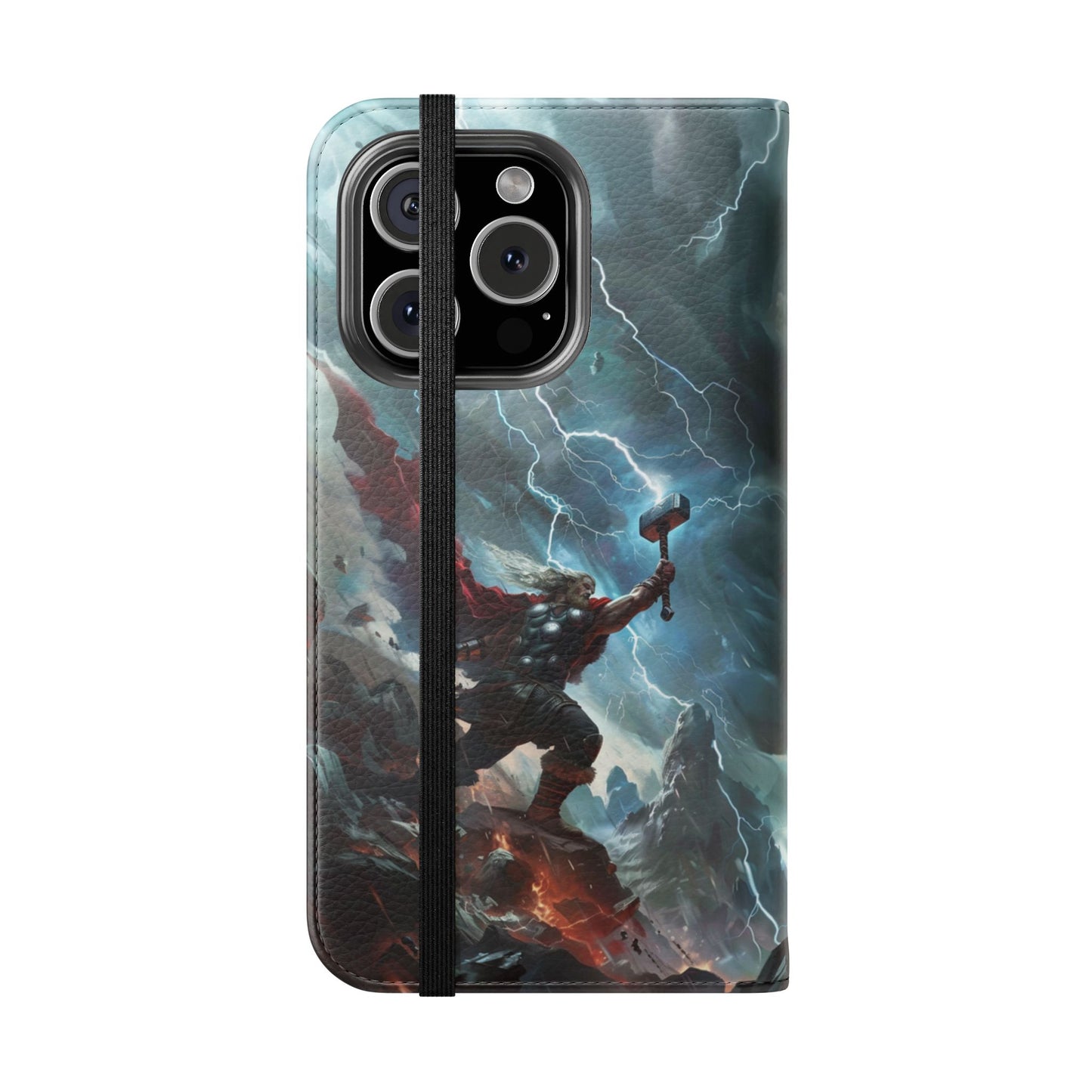 Thor Lightning Storm - Wallet Flip Case