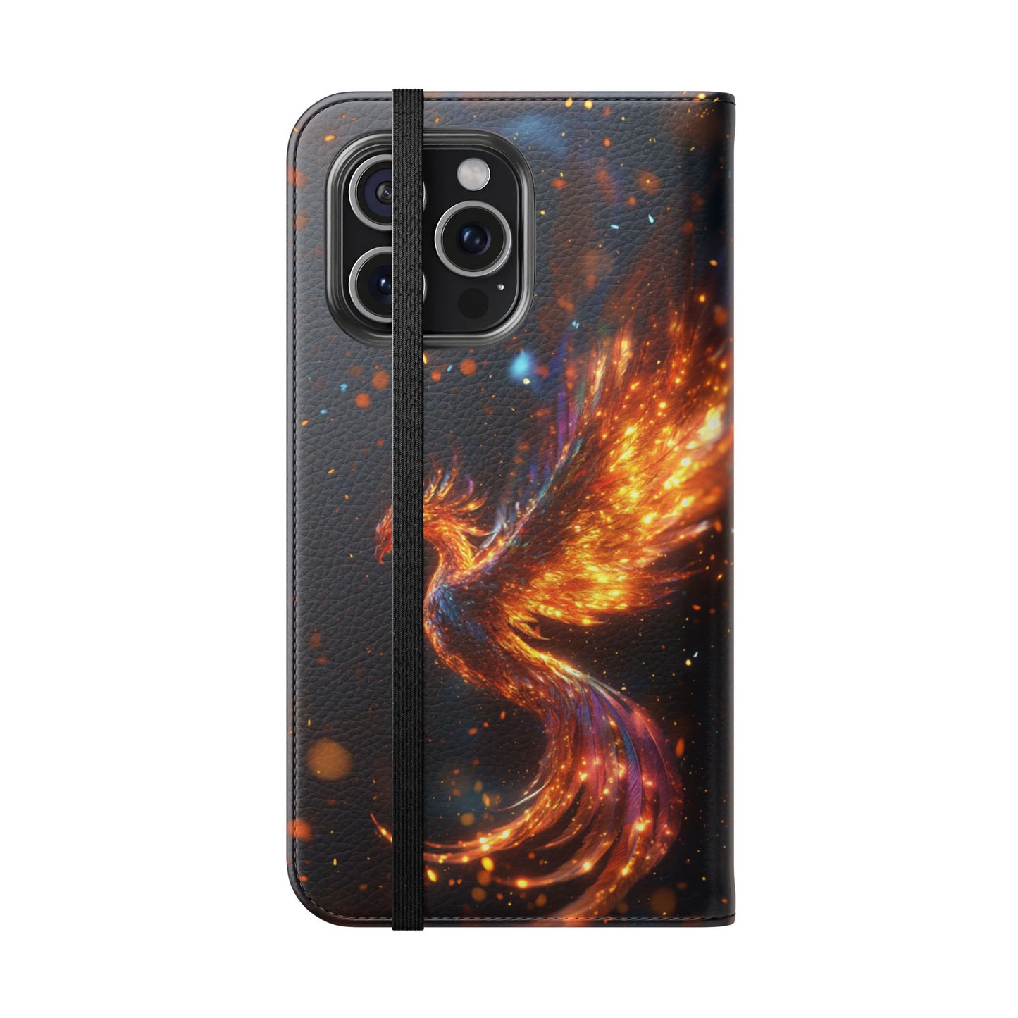 Cosmic Phoenix - Wallet Flip Case