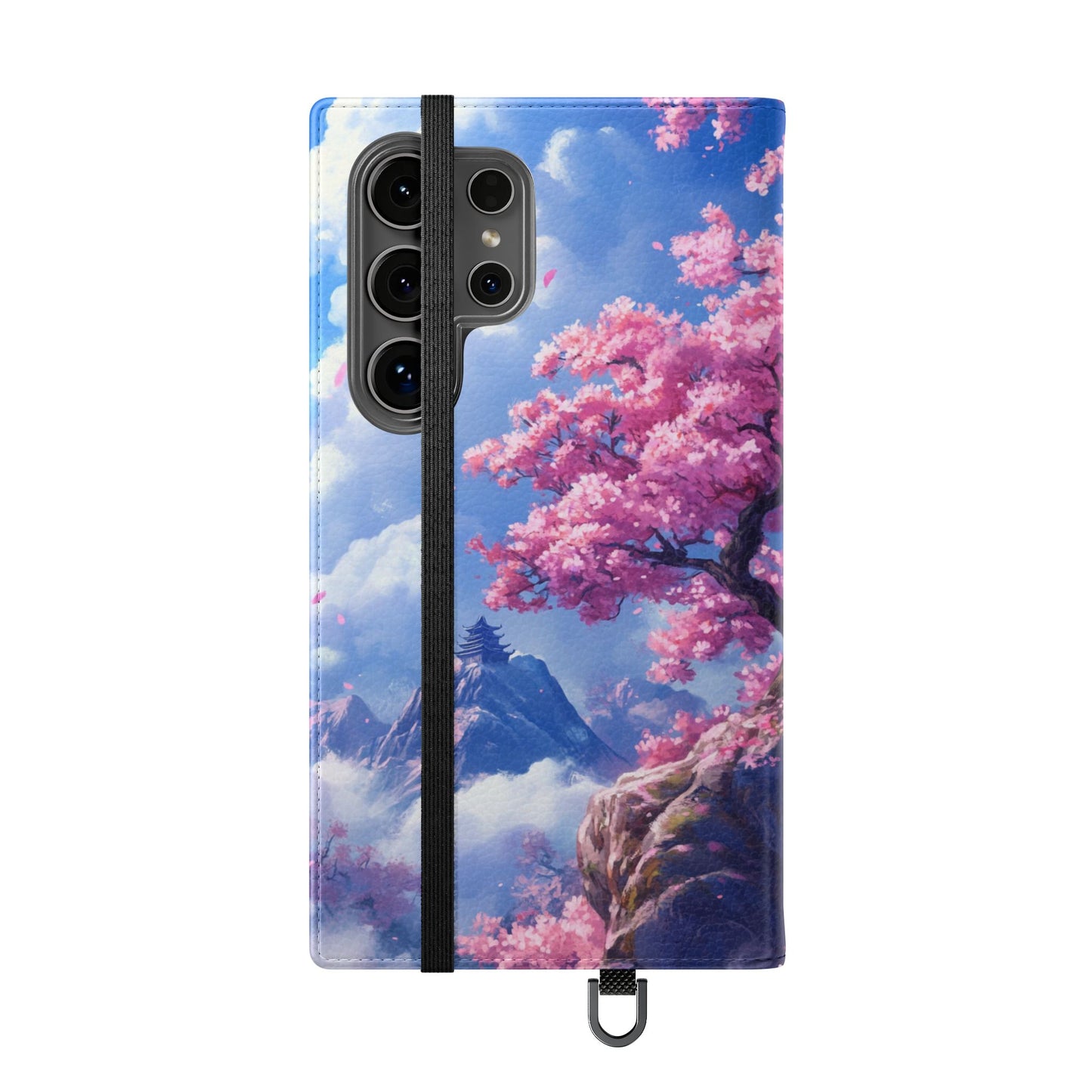 Sakura Sky Temple - Wallet Flip Case