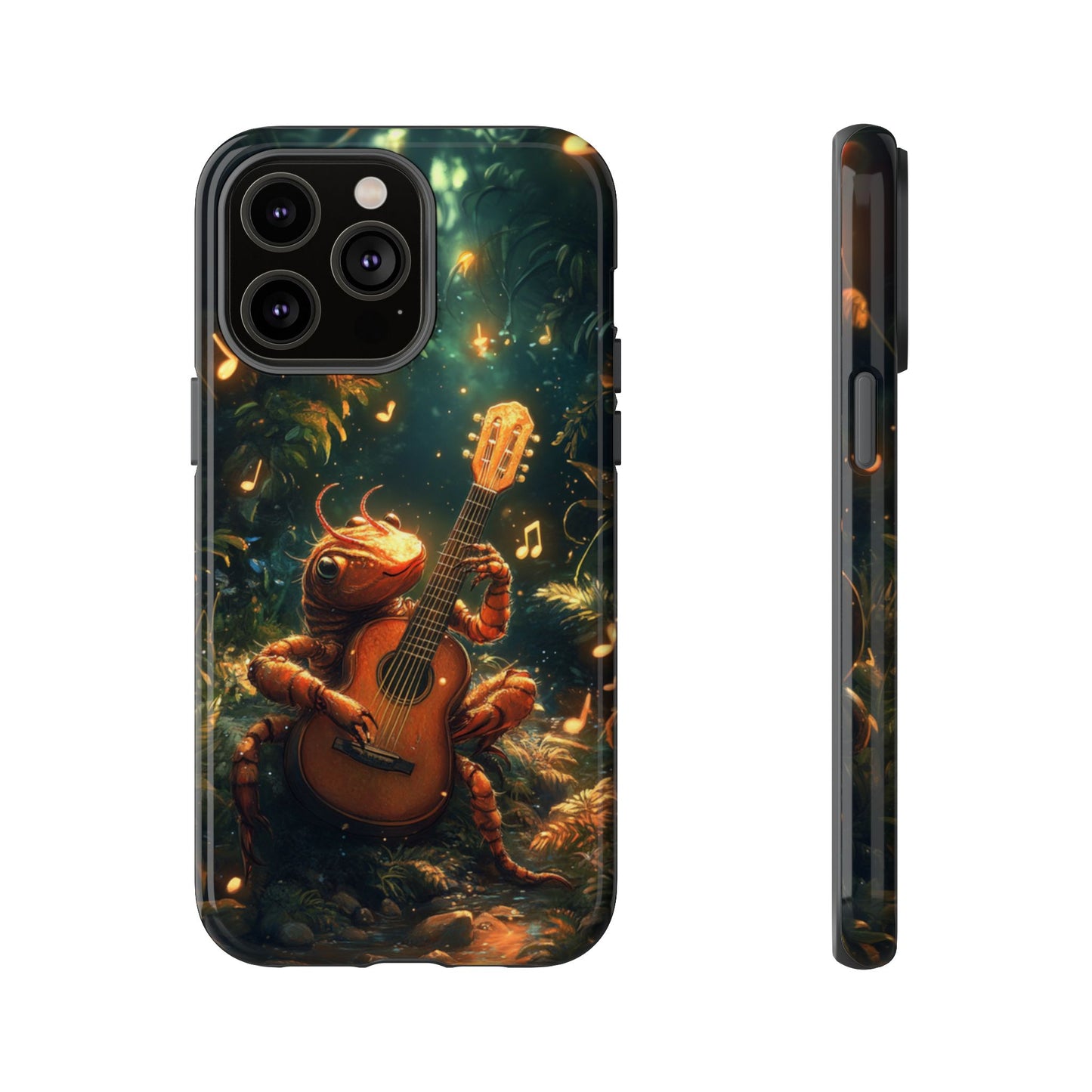 Serenade Forest Guitarist - Tough iPhone Case