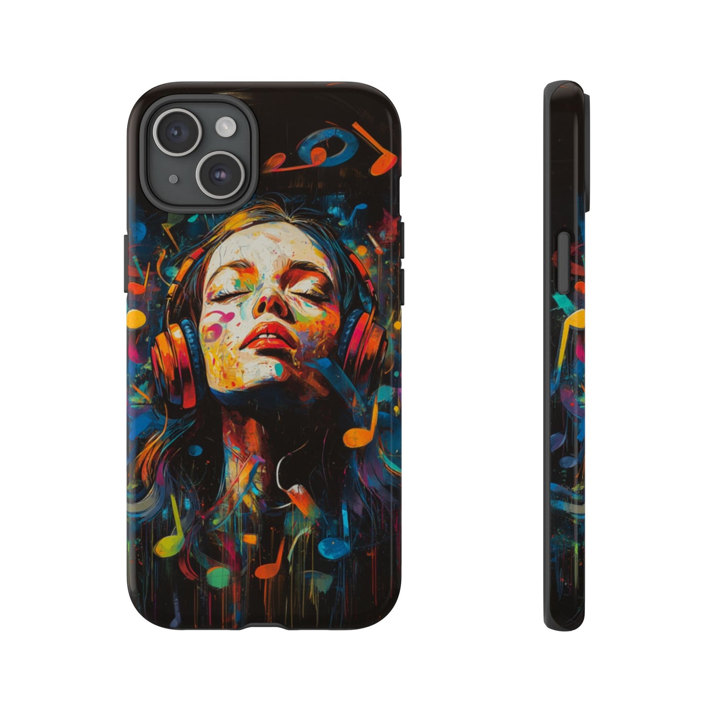 Vivid Musical Energy Graffiti Art Phone Case - iPhone, Google Pixel, Samsung Galaxy