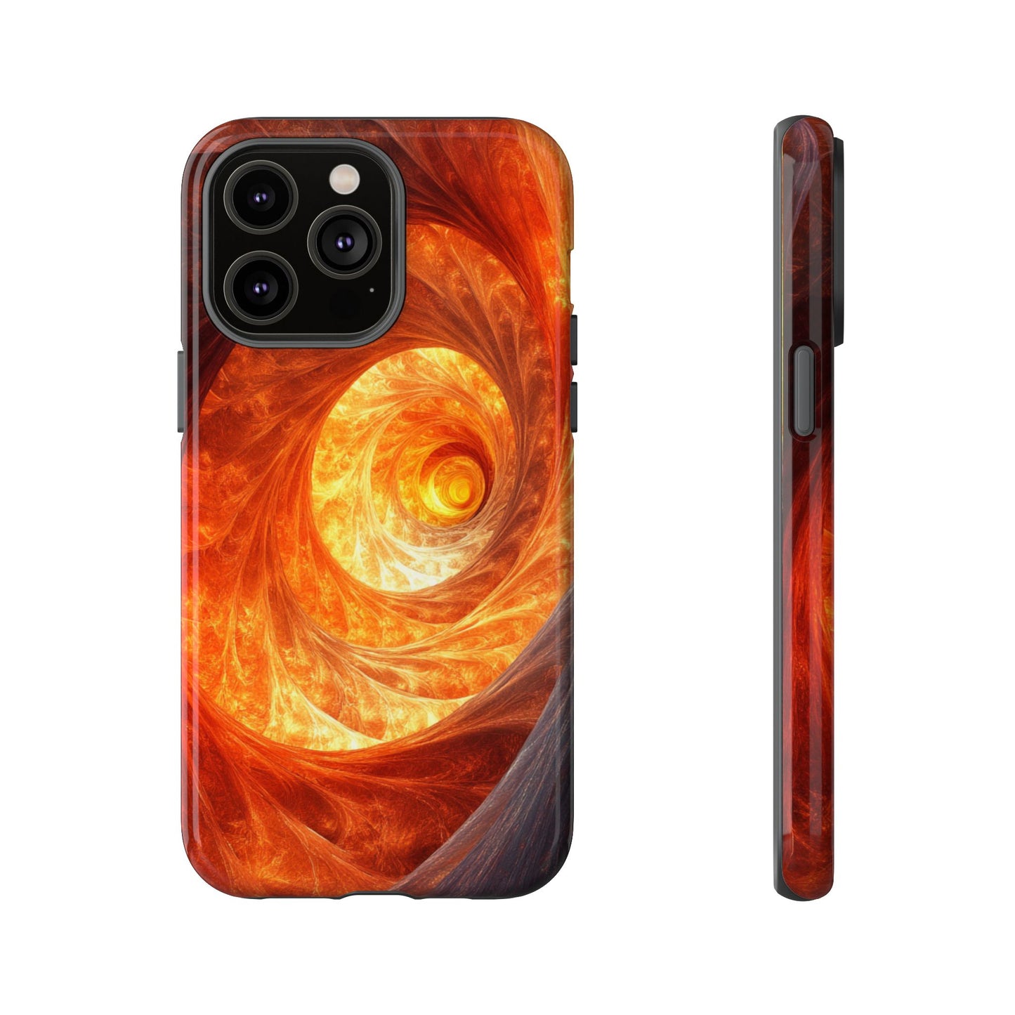 Fire Spiral - Tough iPhone Case