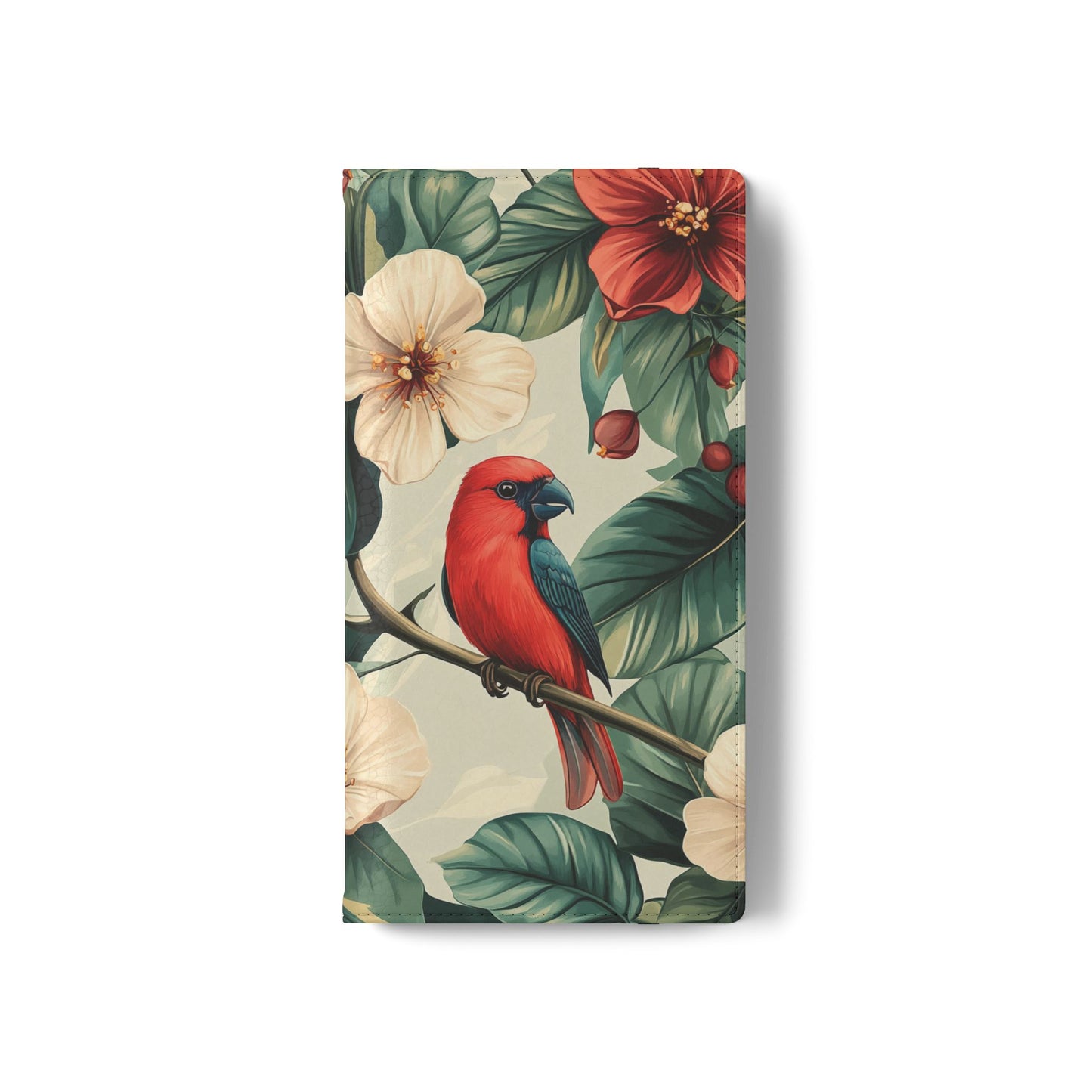 Scarlet Songbird - Wallet Flip Case
