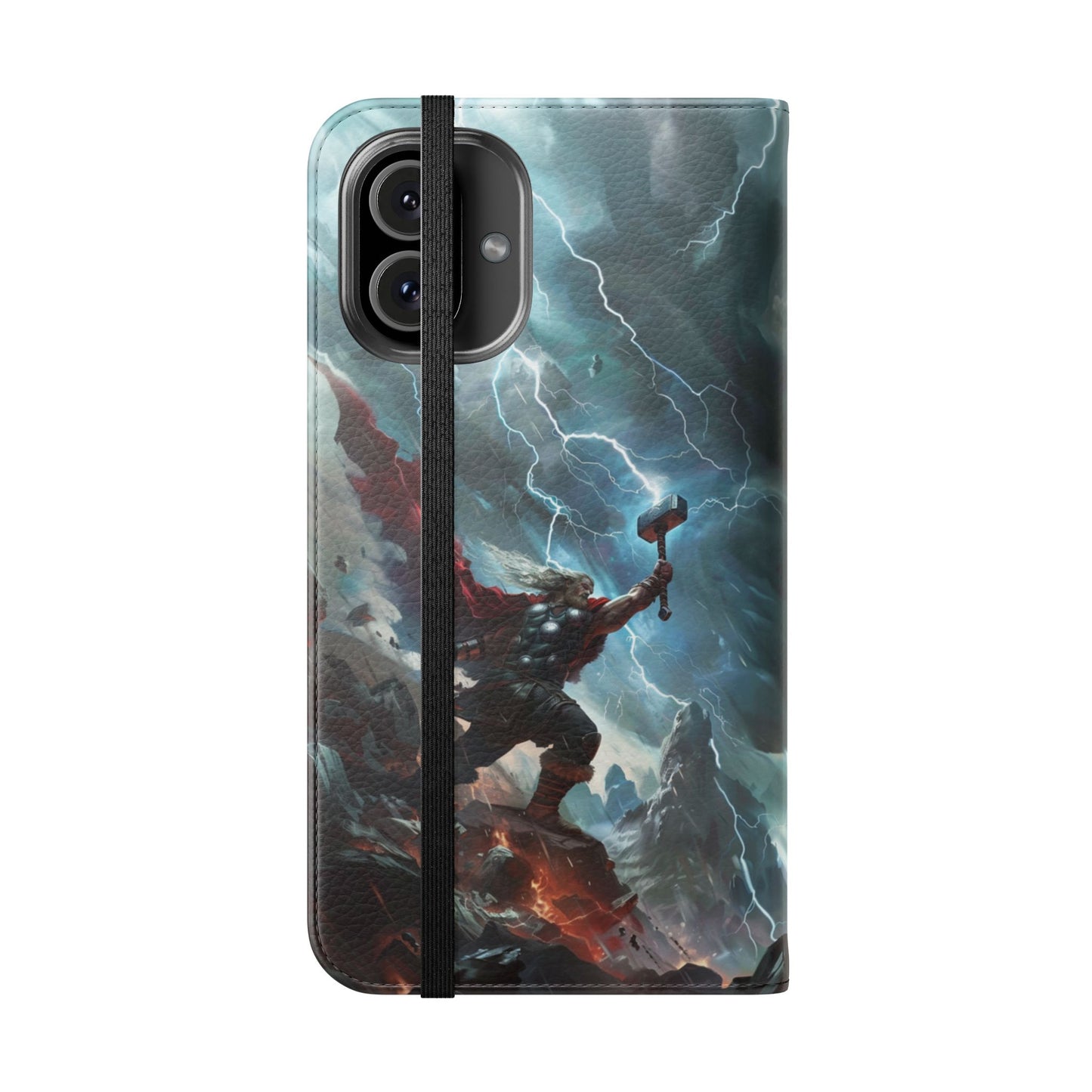 Thor Lightning Storm - Wallet Flip Case