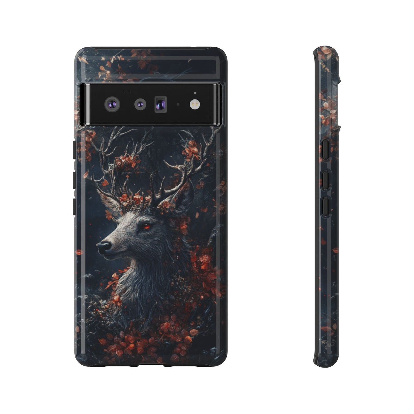 Crimson Stag Blossom – Tough Google Pixel Case