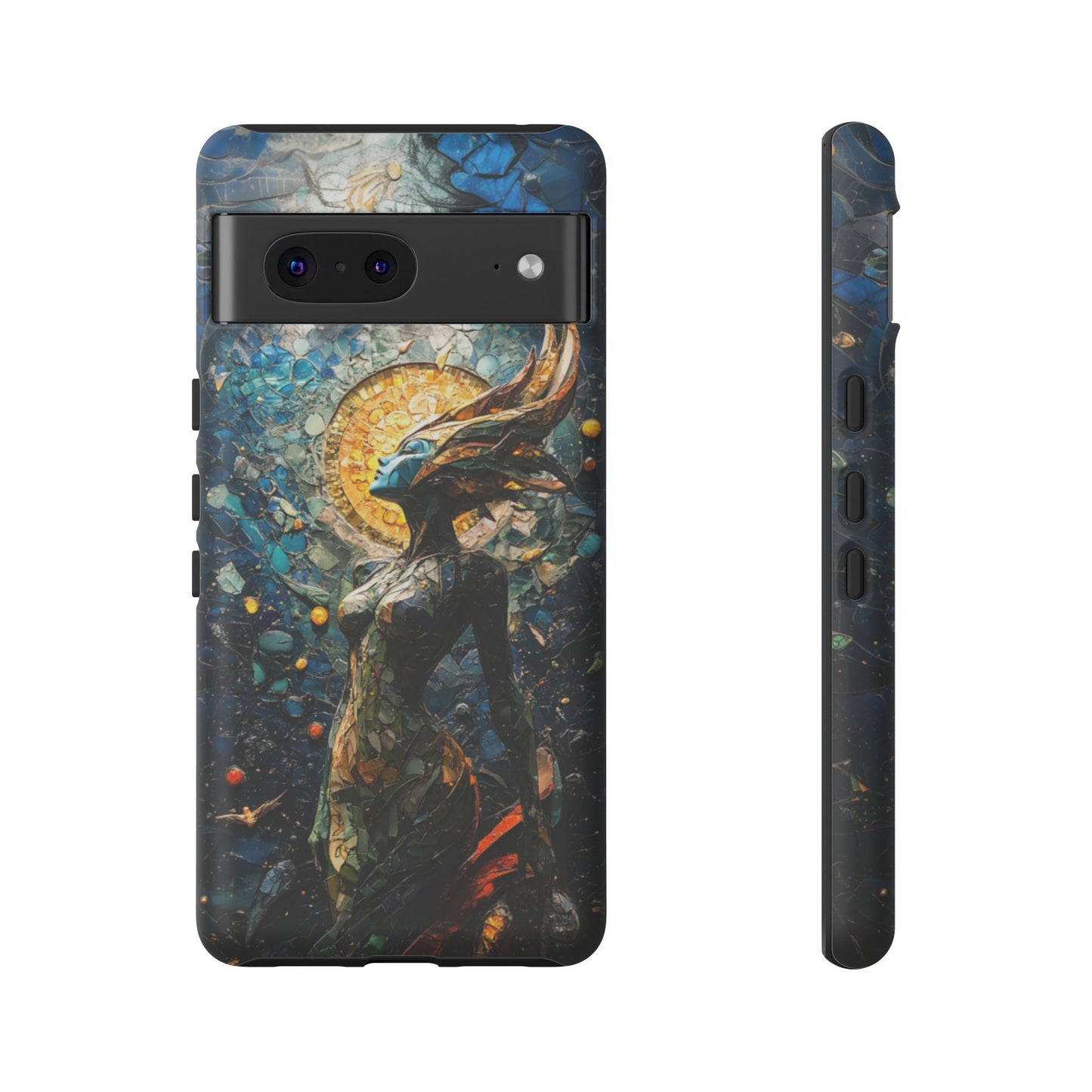 Ethereal Mosaic Goddess Phone Case - iPhone, Google Pixel, Samsung Galaxy