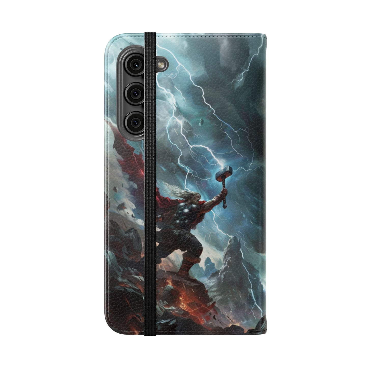Thor Lightning Storm - Wallet Flip Case