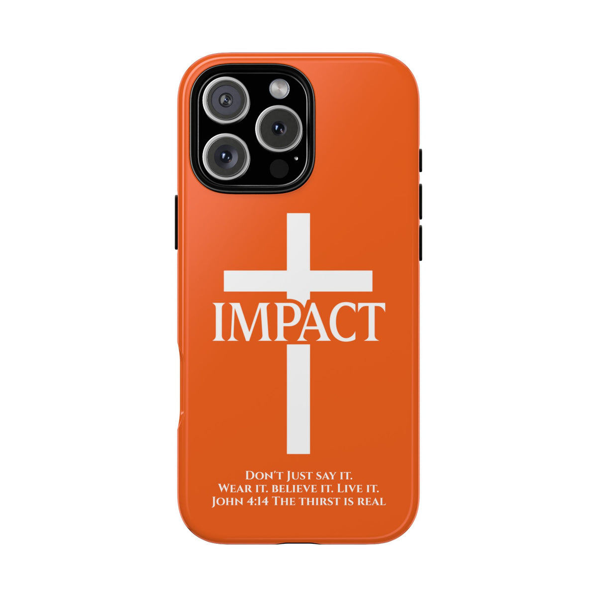 Impact Orange - Tough iPhone Case