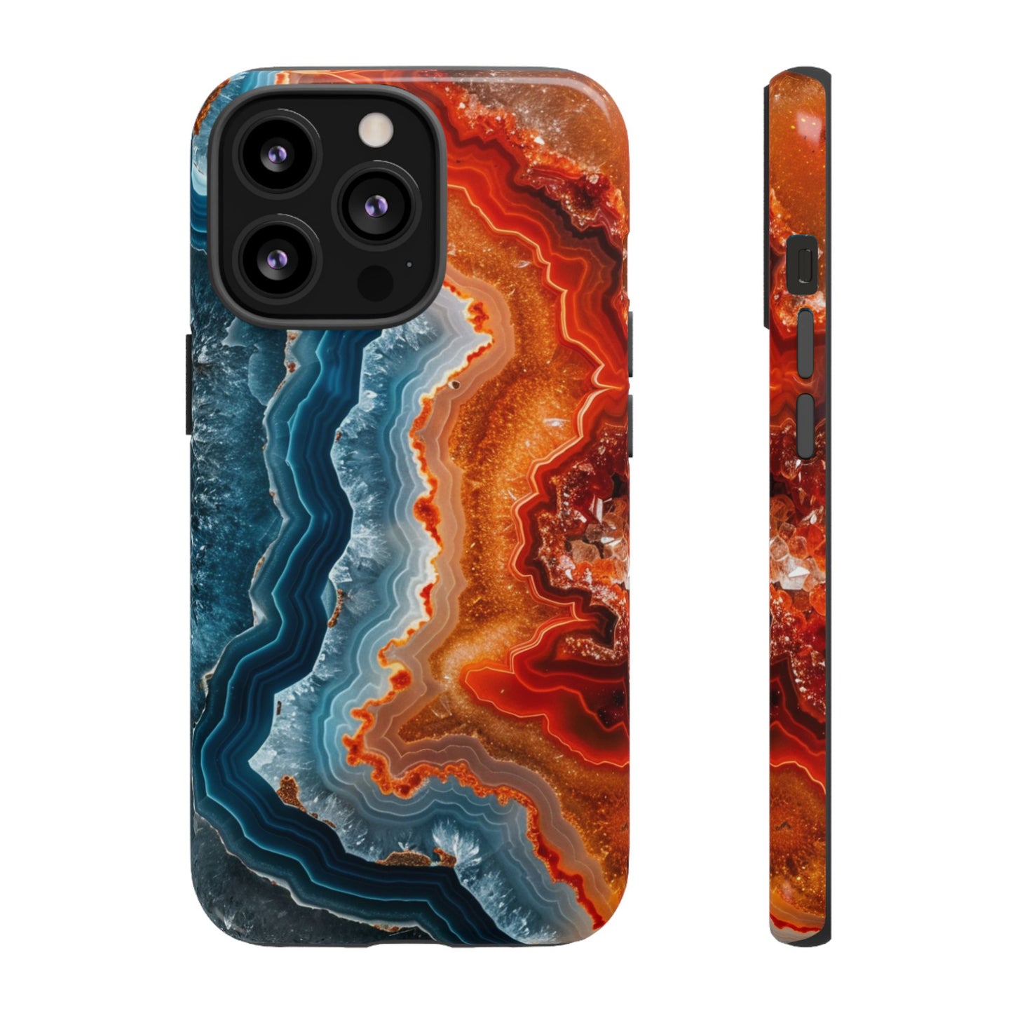 Molten Agate Veins – Tough iPhone Case