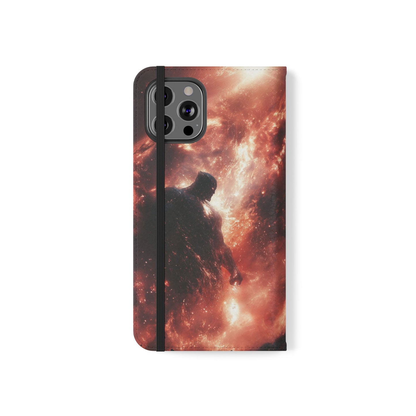 Cosmic Inferno Titan - Wallet Flip Case