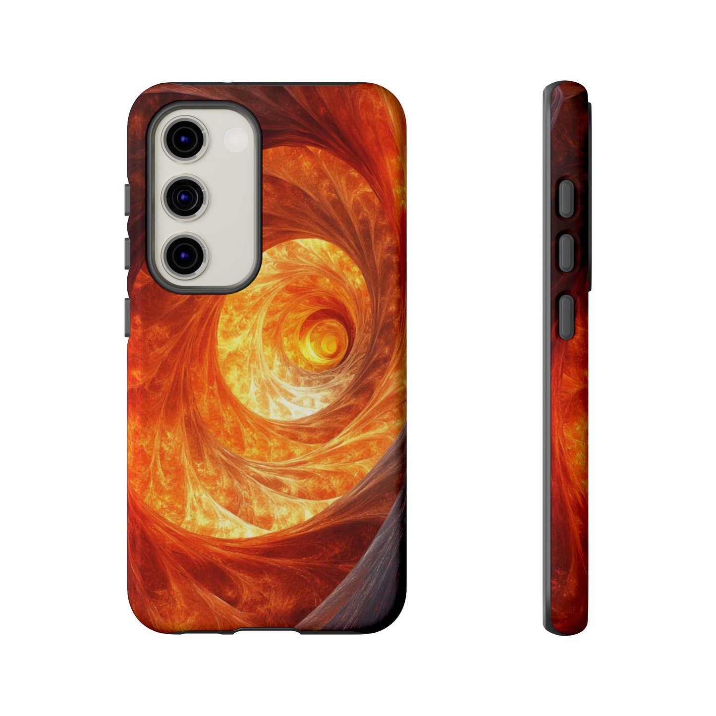 Fire Spiral - Tough Samsung Galaxy Case