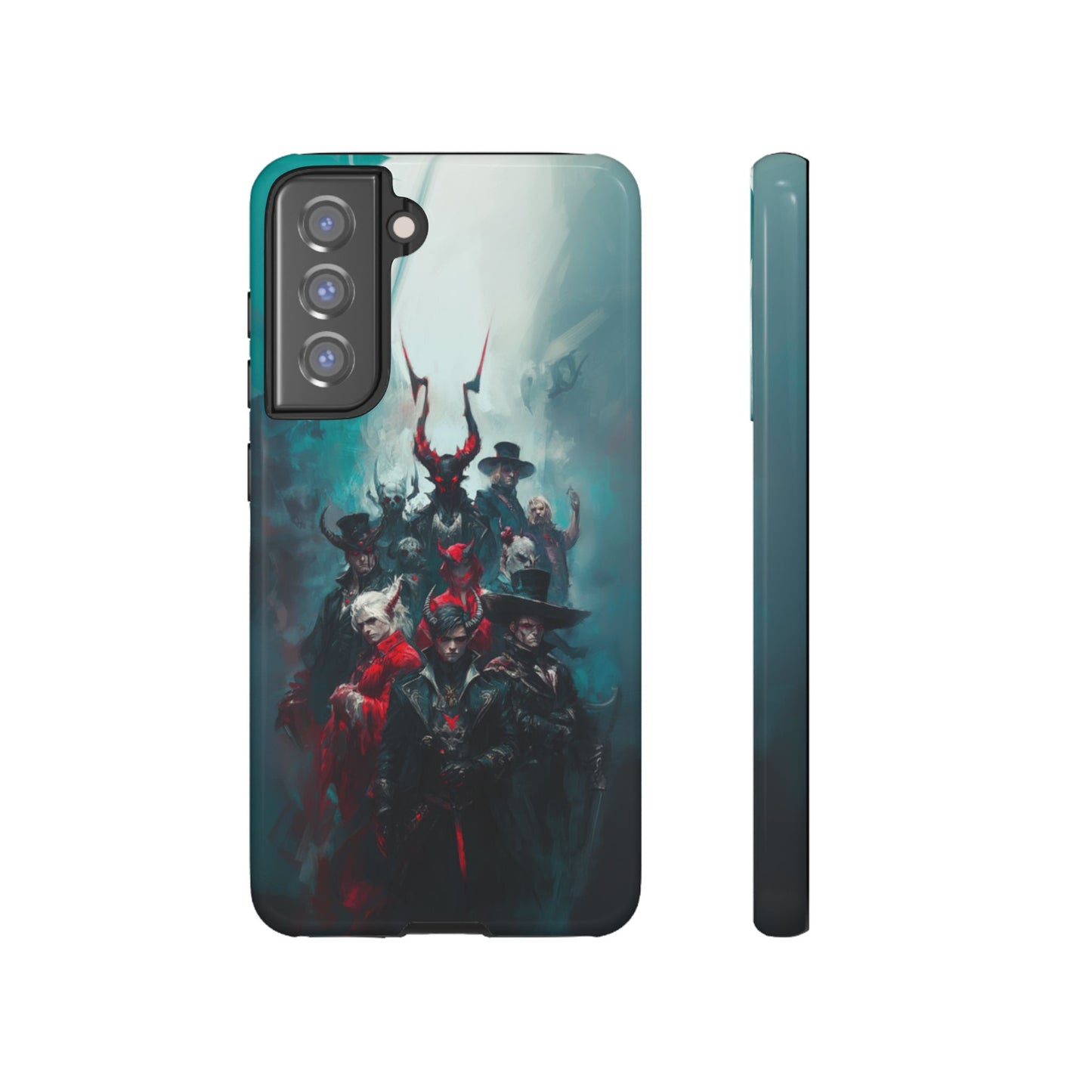 Dark Fantasy Demon Hunters - Tough Samsung Galaxy Case