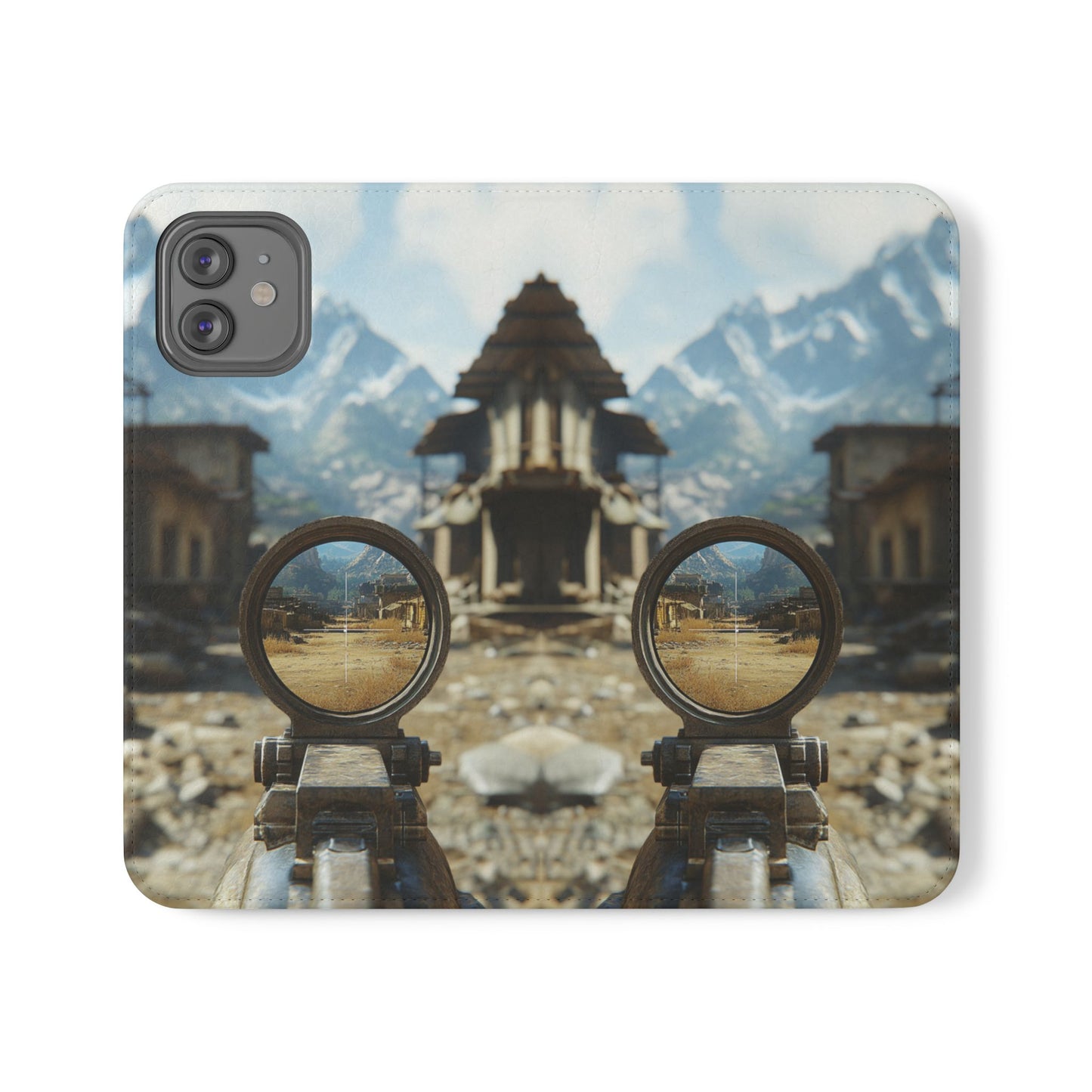 Desert Sniper Focus - Wallet Flip Case