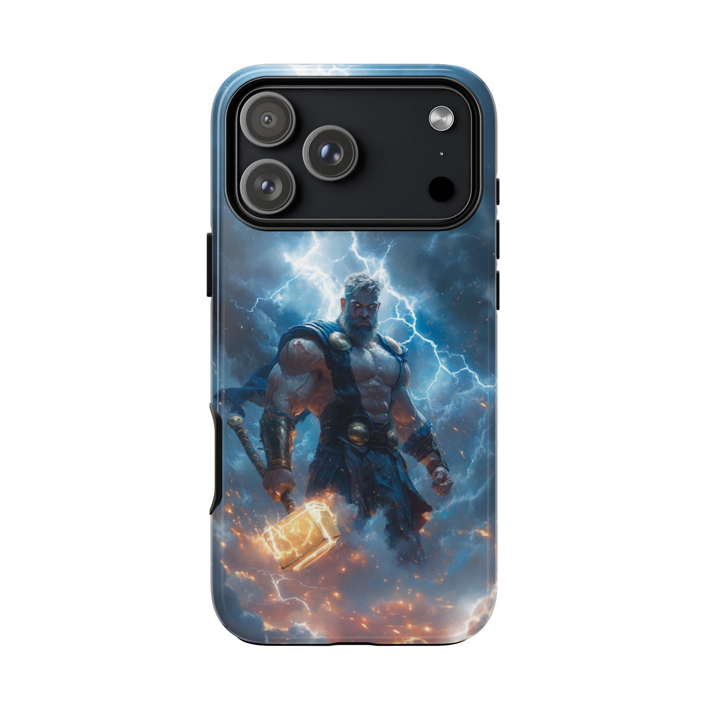 Thor Stormhammer Wrath - Tough iPhone Case