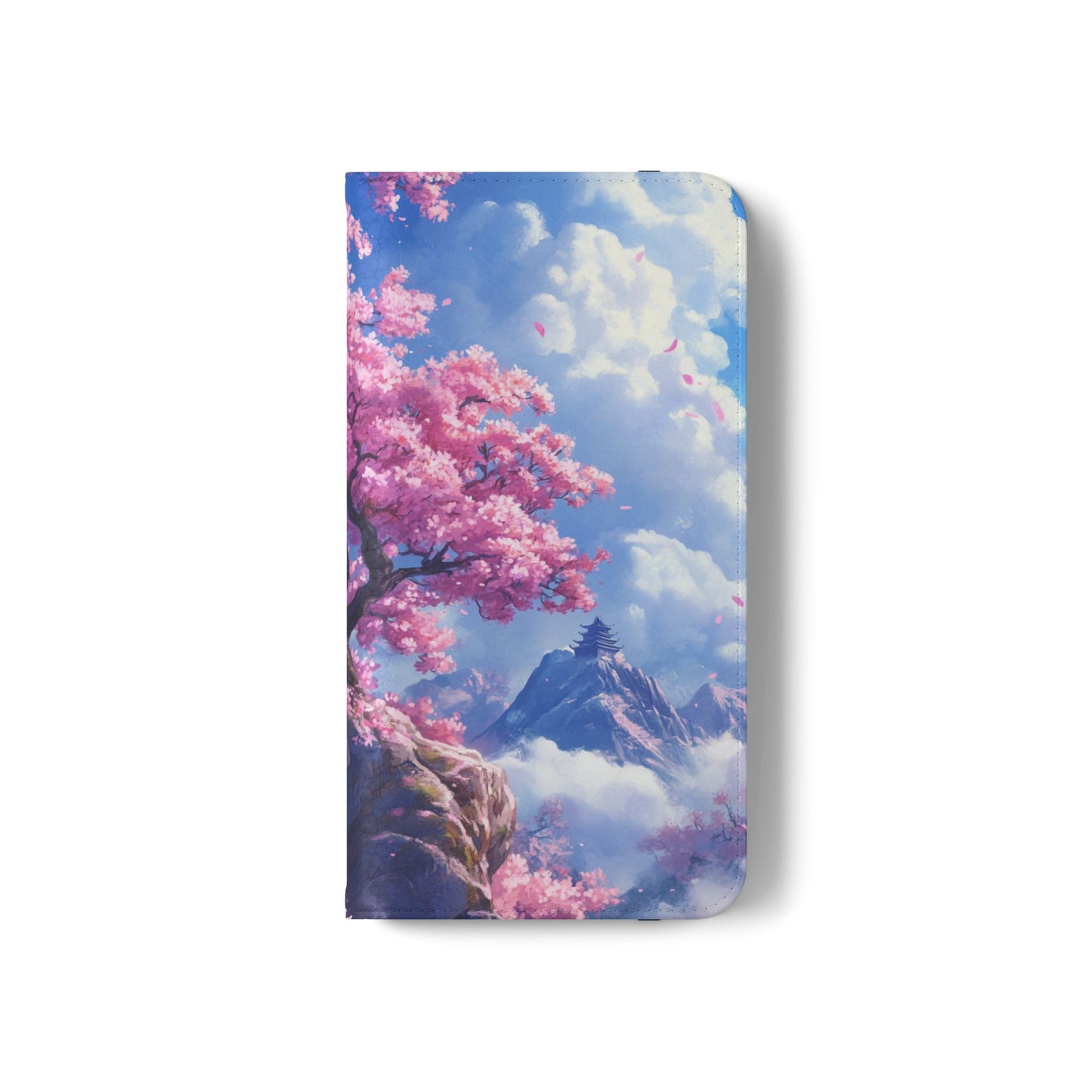 Sakura Sky Temple - Wallet Flip Case