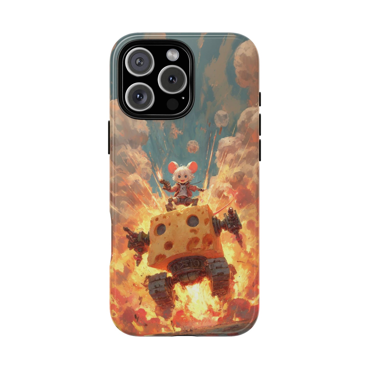 Battle Tank Mouse - Tough iPhone Case