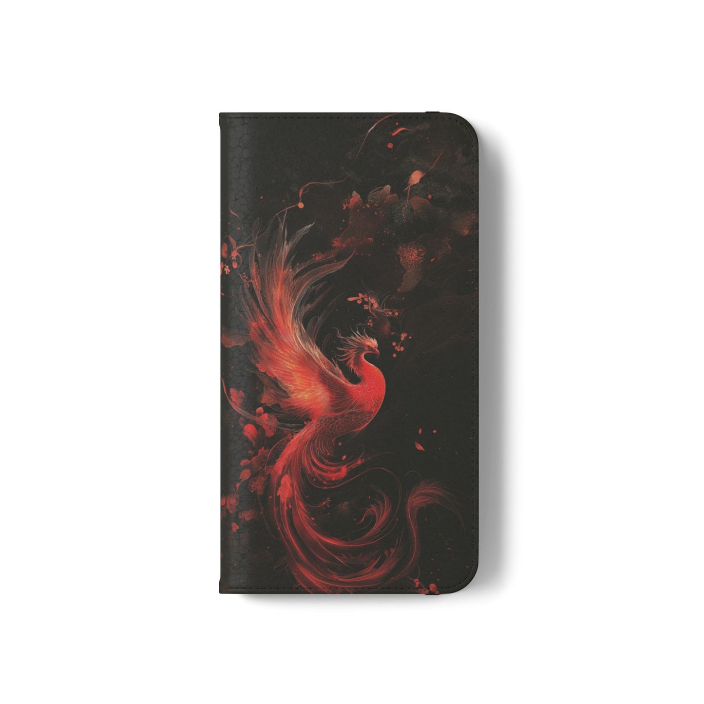 Crimson Phoenix - Wallet Flip Case