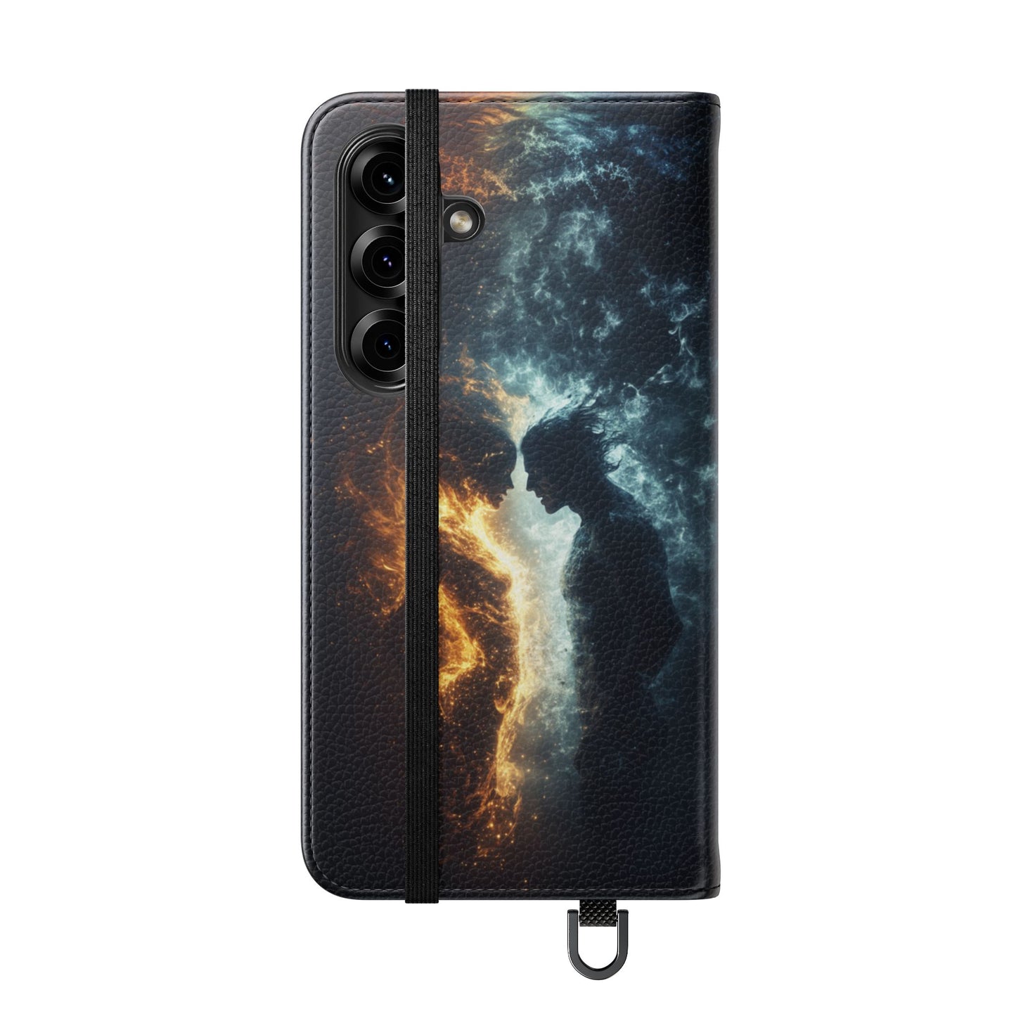 Fire & Frost Lovers - Wallet Flip Case