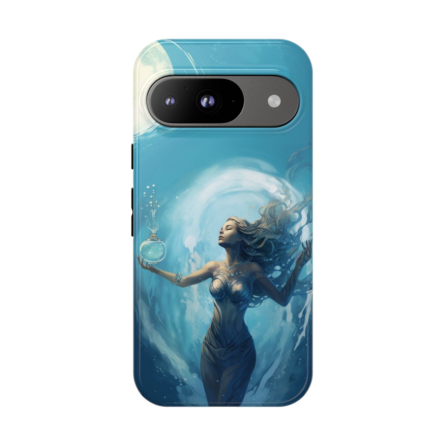 Aquarius Lunar Water Bearer Phone Case – iPhone, Google Pixel, Samsung Galaxy