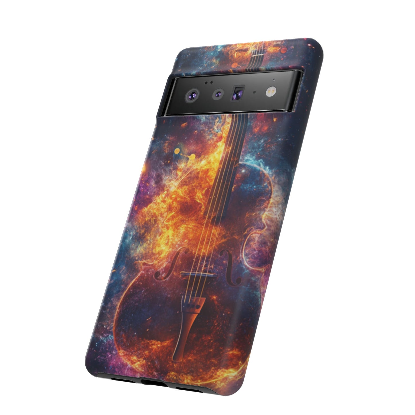 Fiery Violin Galaxy Phone Case – iPhone, Samsung, Google Pixel