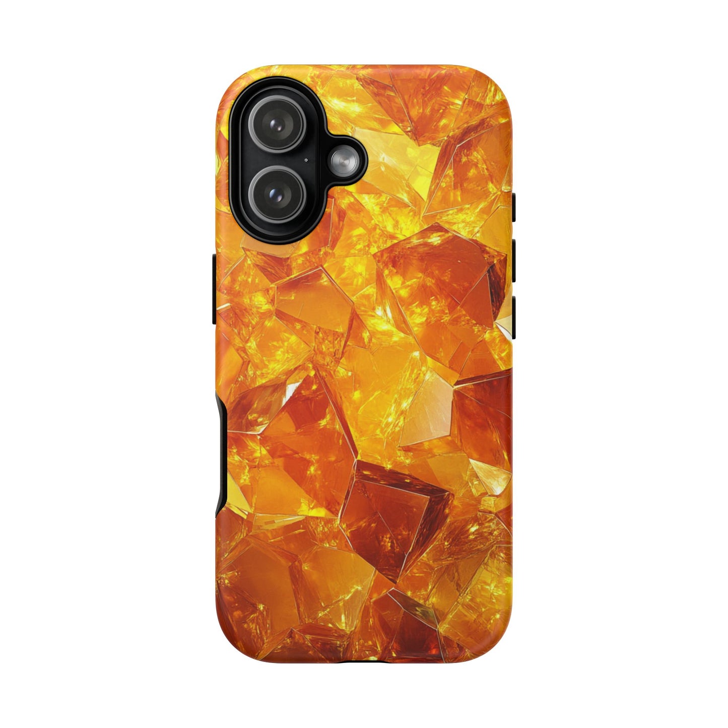 Amber Crystal Shards – Tough iPhone Case