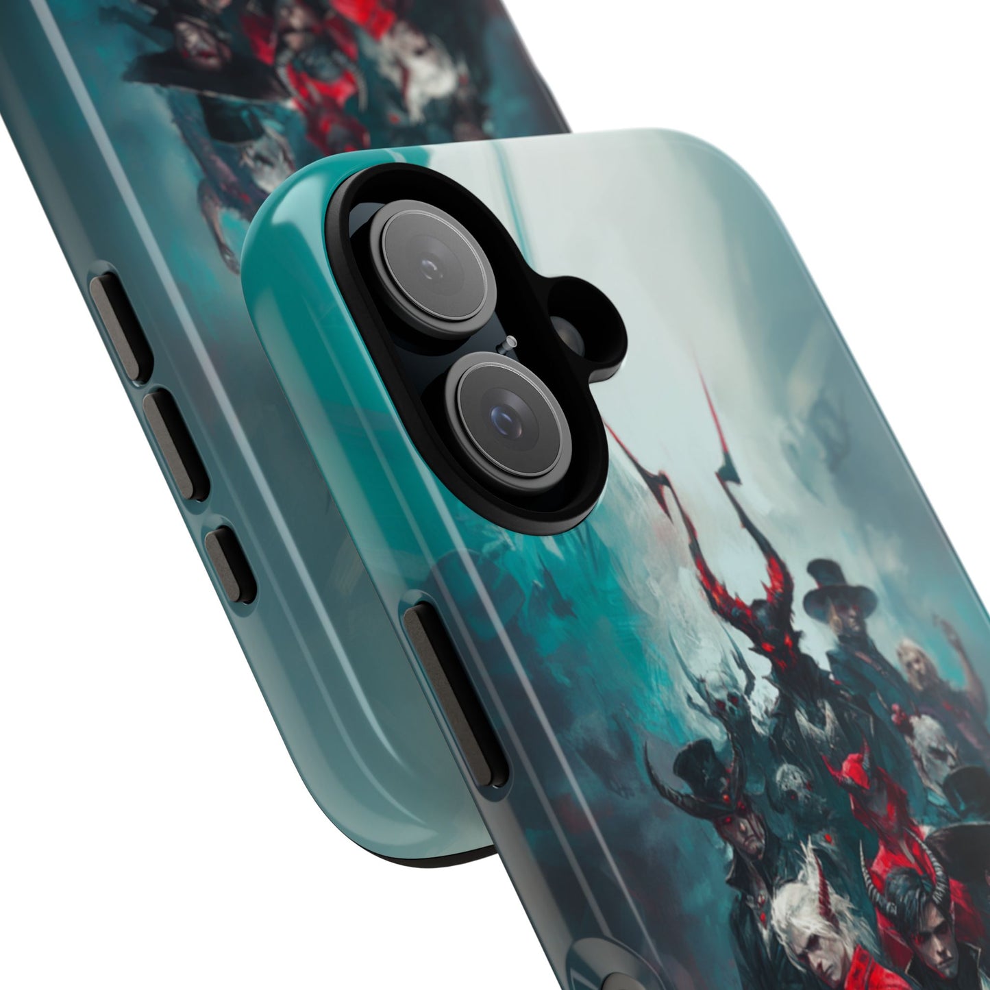 Dark Fantasy Demon Hunters - Tough iPhone Case