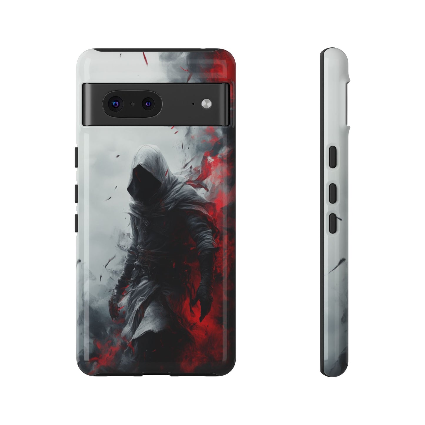 Crimson Shadow Assassin - Tough Google Pixel Case