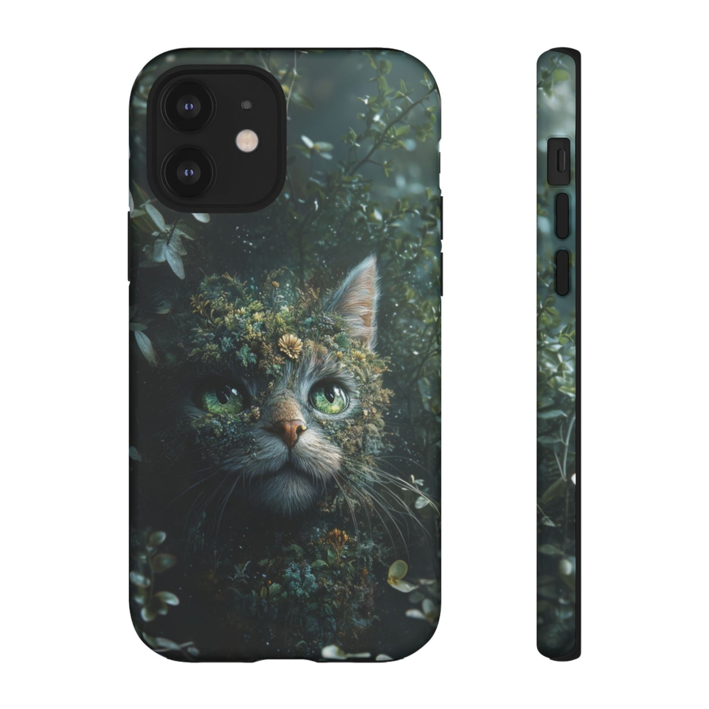 Forest Fantasy Cat Phone Case – iPhone, Google Pixel, Samsung Galaxy