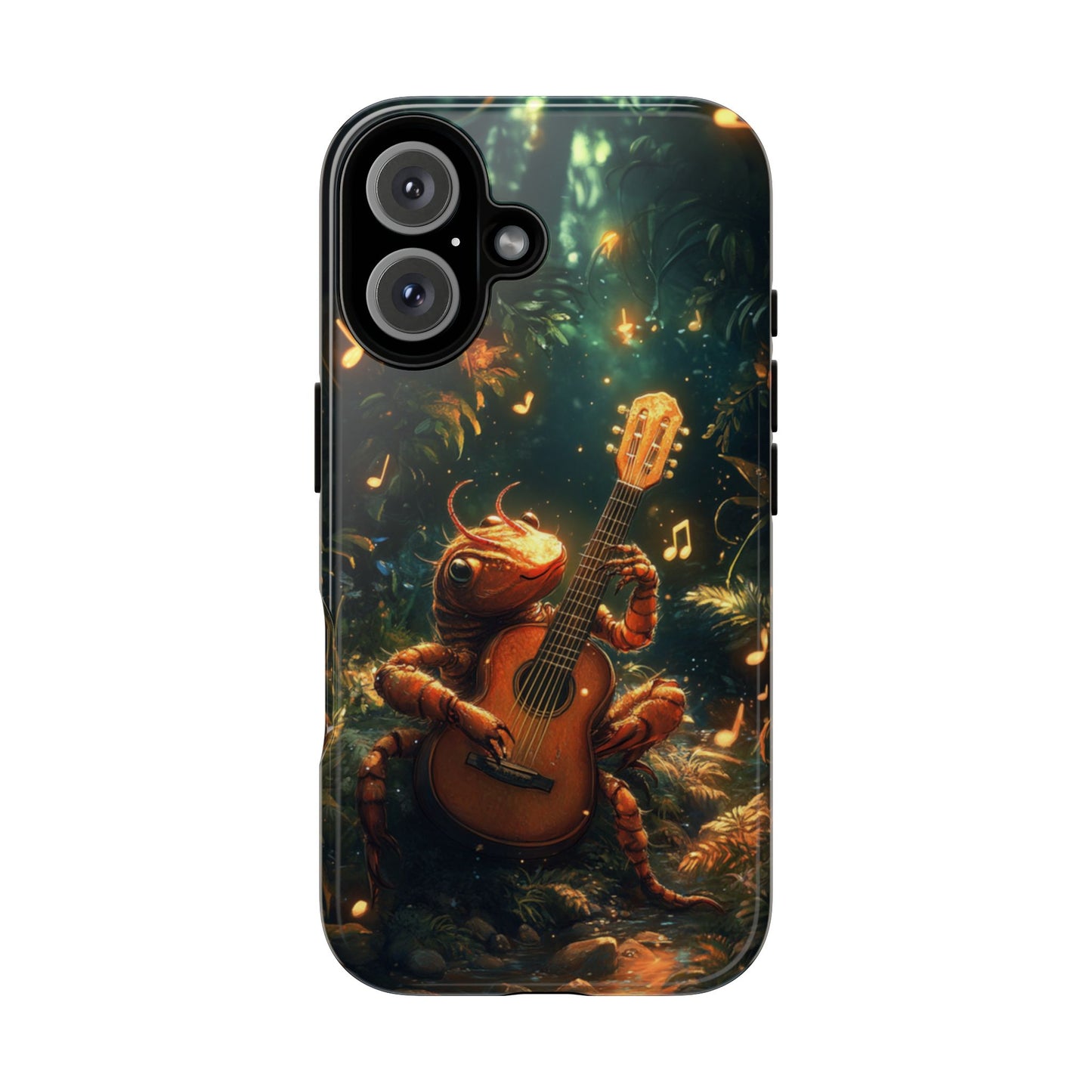Serenade Forest Guitarist - Tough iPhone Case