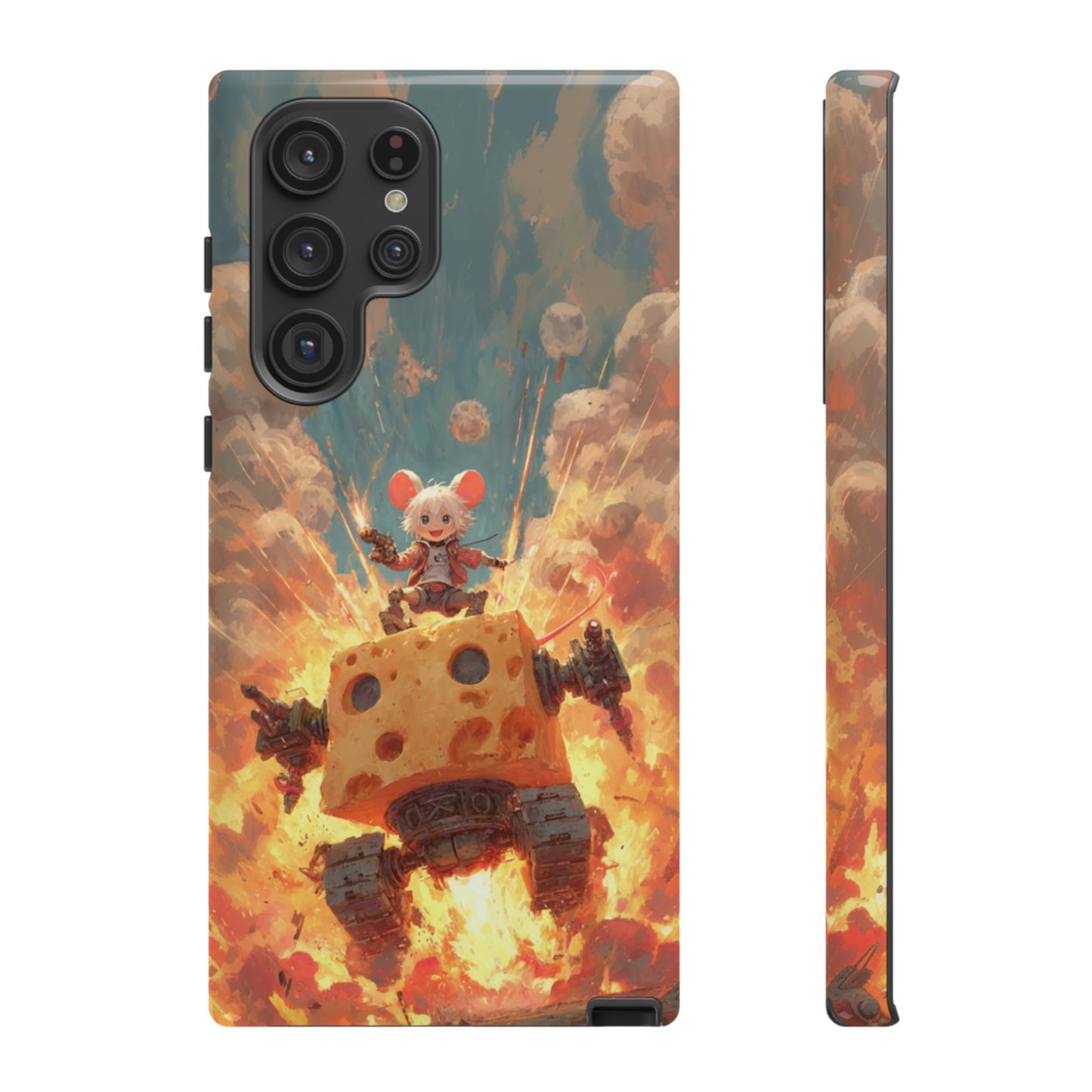 Battle Tank Mouse - Tough Samsung Galaxy Case