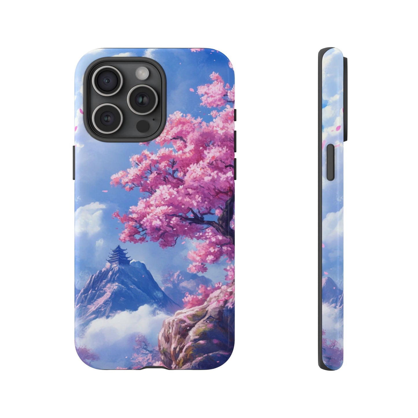 Sakura Sky Temple - Tough iPhone Case