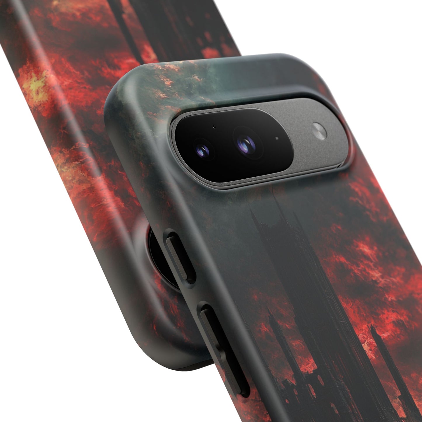 Crimson Dread Citadel – Tough Google Pixel Case