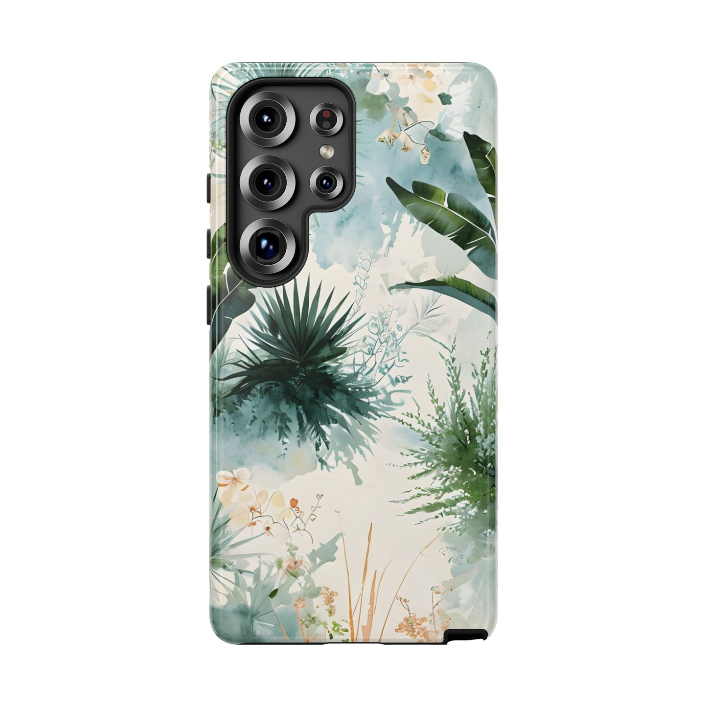 Tropical Botanical Watercolor - Tough Samsung Galaxy Case