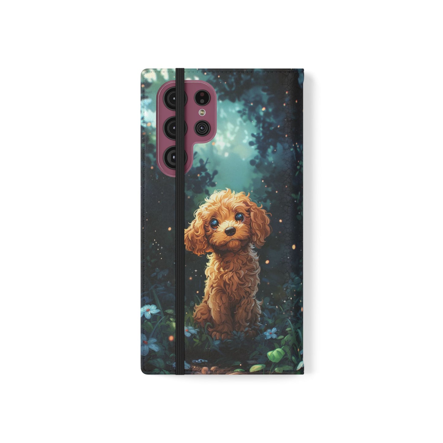 Forest Poodle - Wallet Flip Case