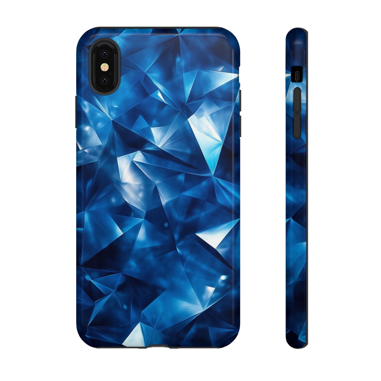 Sapphire Crystal Shards - Tough iPhone Case