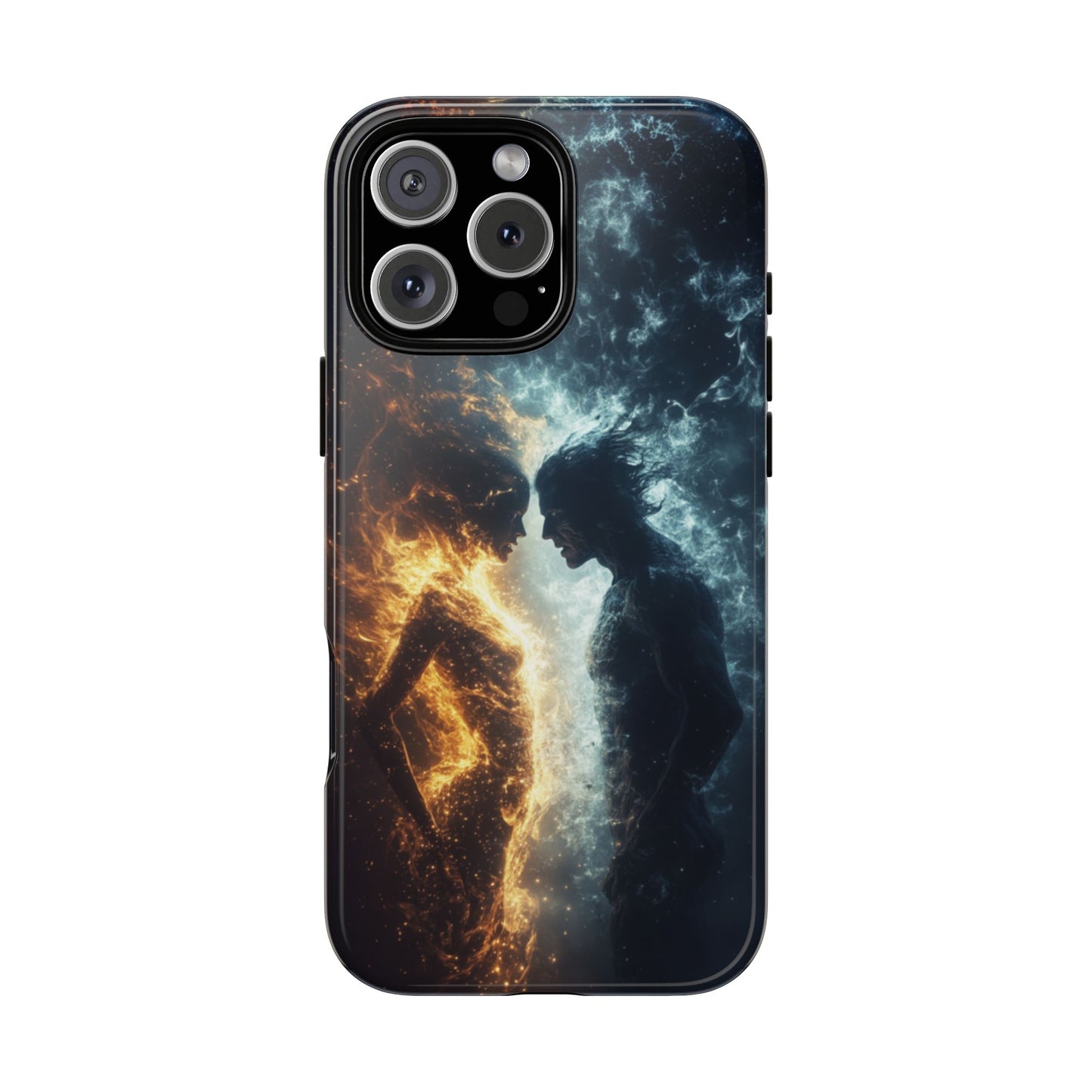 Fire & Frost Lovers - Tough iPhone Case