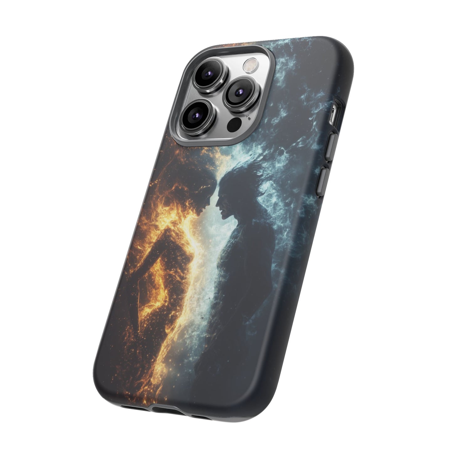 Fire & Frost Lovers - Tough iPhone Case