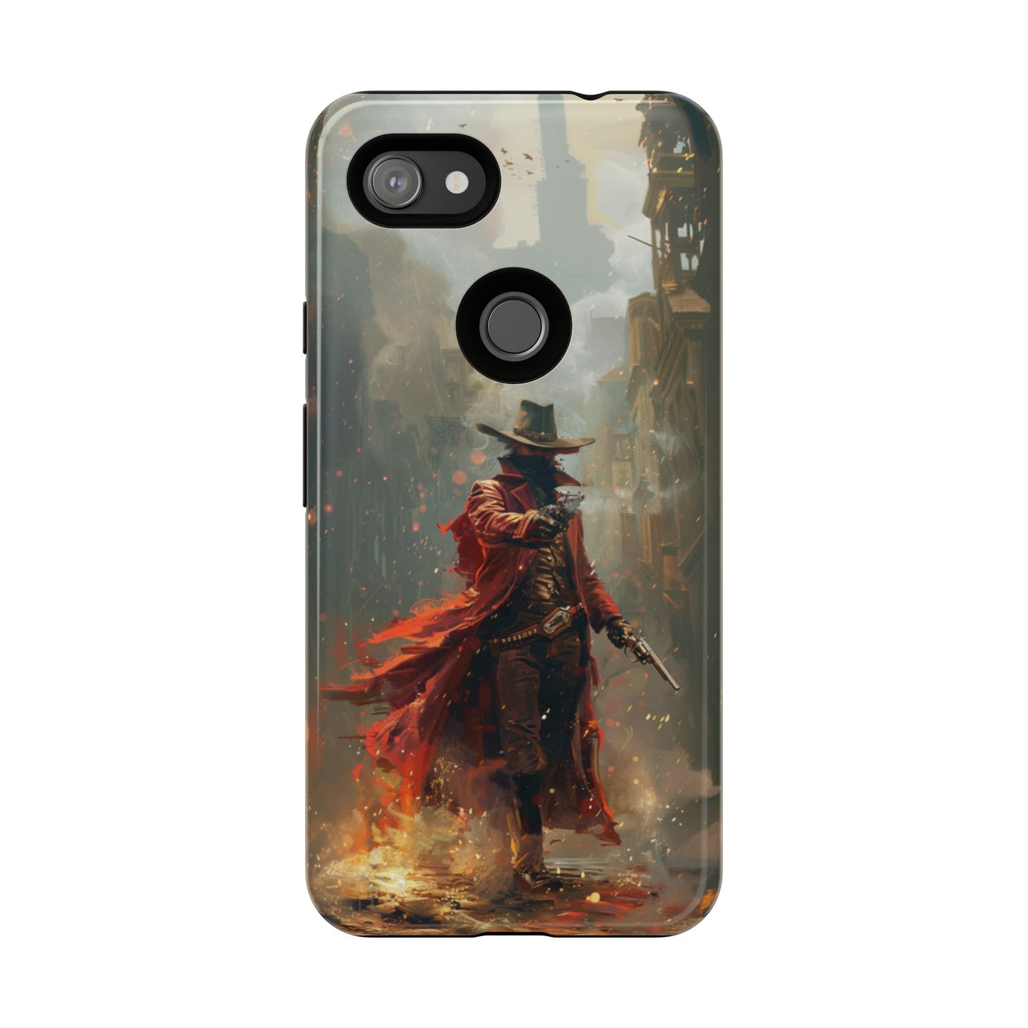 Crimson Gunslinger – Tough Google Pixel Case