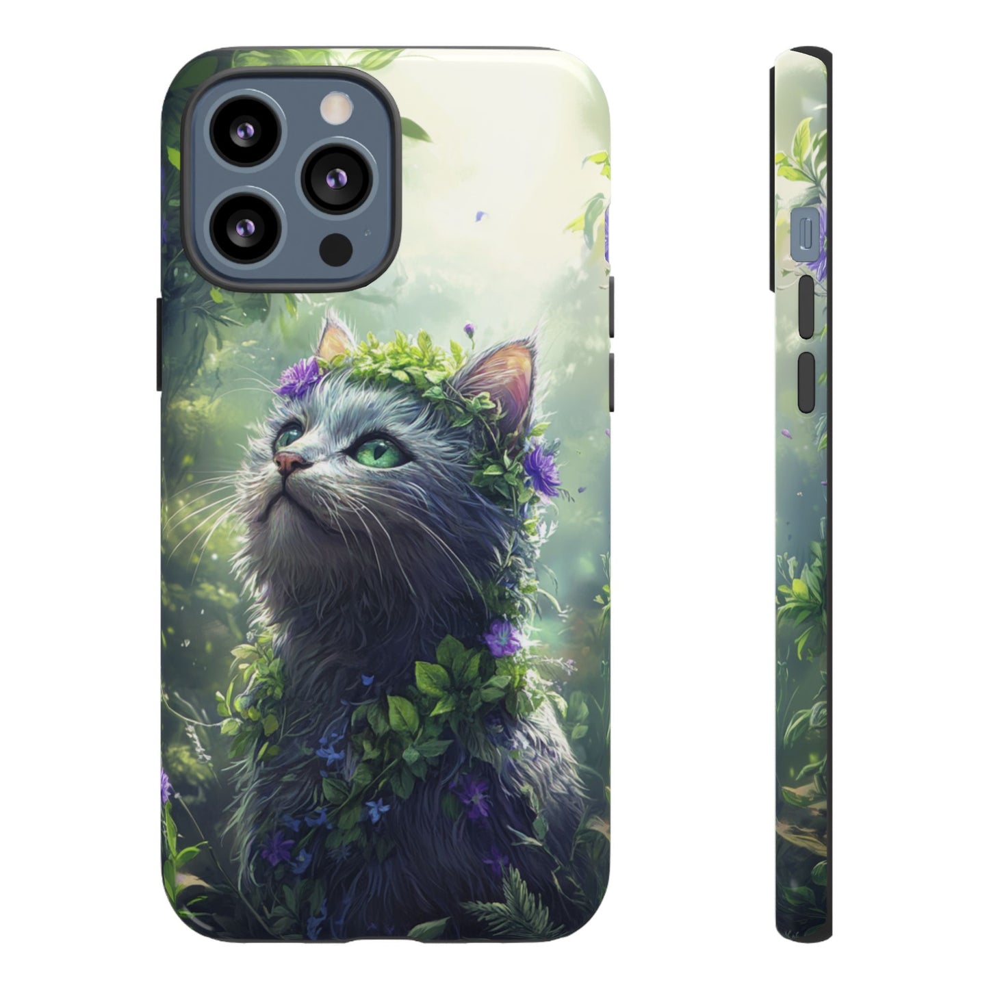 Nature’s Guardian Cat Phone Case – iPhone, Google Pixel, Samsung Galaxy