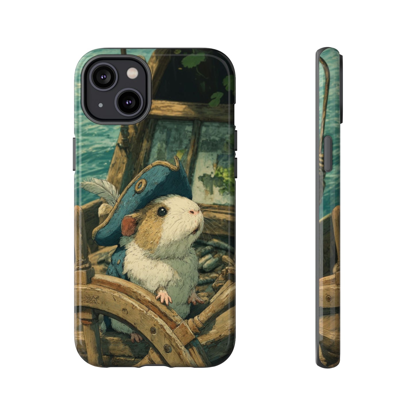 Pirate Captain Guinea Pig - Tough iPhone Case