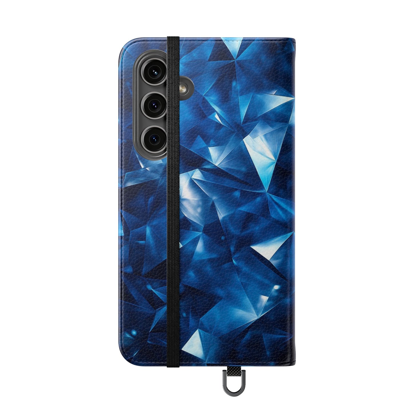 Sapphire Crystal Shards - Wallet Flip Case