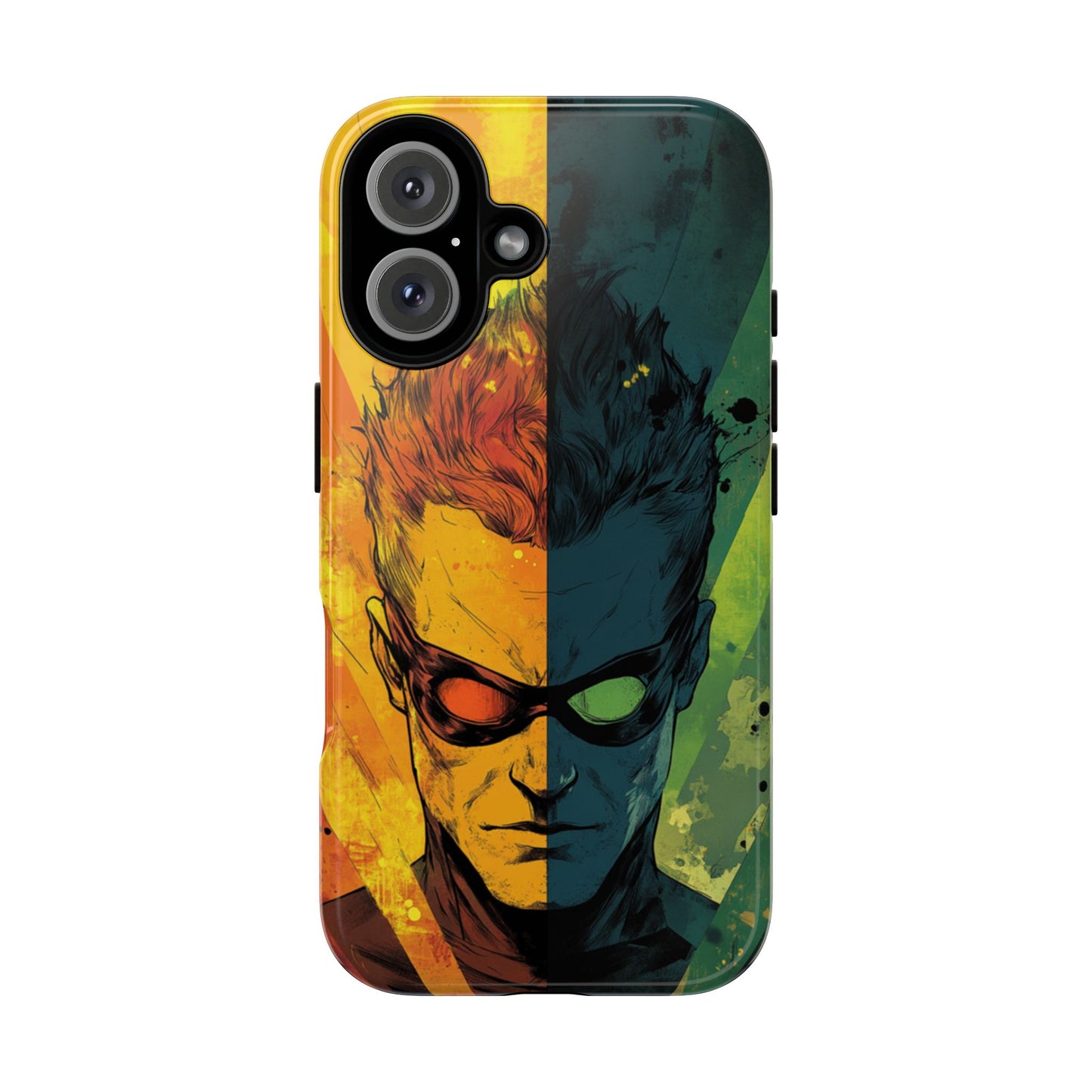 Split Spectrum Hero – Tough iPhone Case